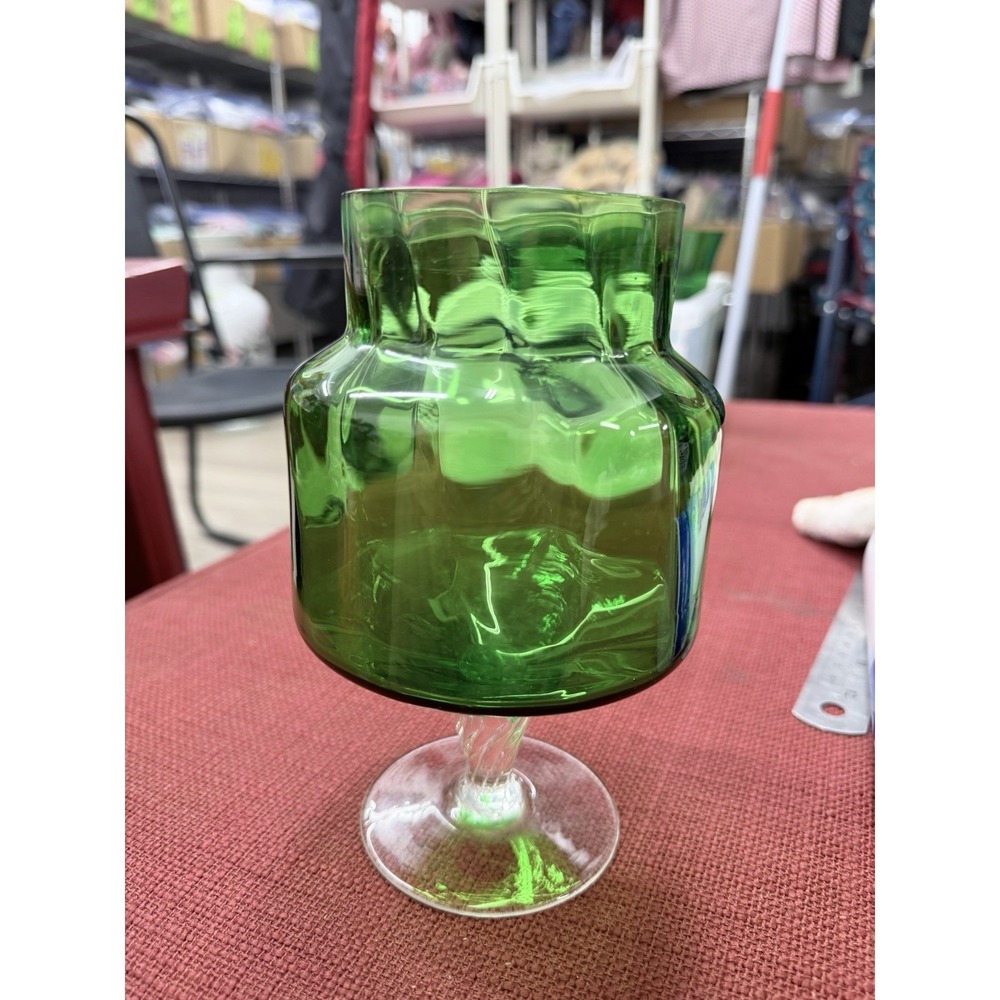 Vintage 1960's Empoli/Rossini Italian Green‎ Dish No Lid